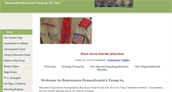 Desktop Screenshot of duncannontroop64.org